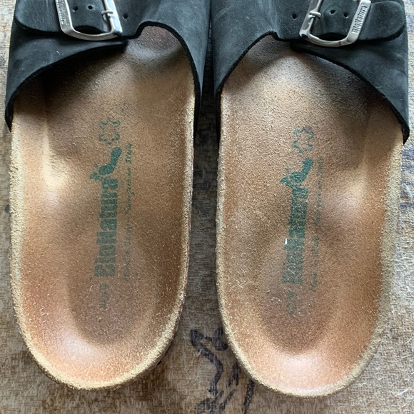 BioNatura made in Italy black slides size 40/9 - Picture 4 of 9
